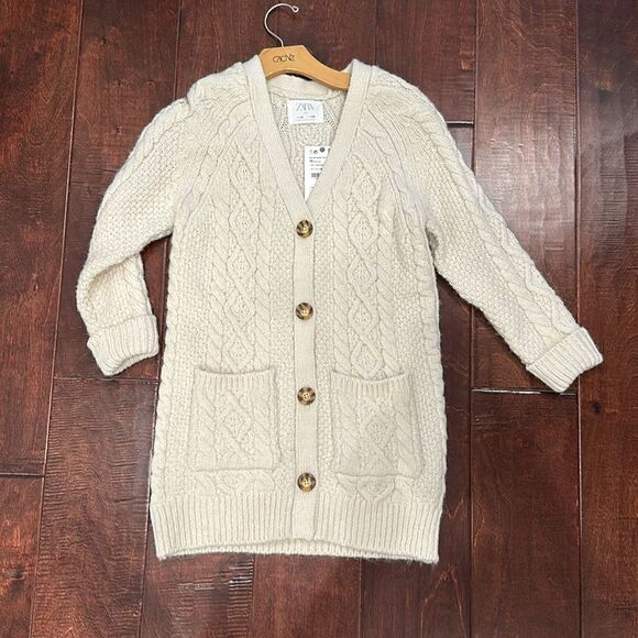 💫Flash Sale💫Long cable-knit jacket - Picture 2 of 16